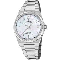 Festina F20029/1 Ladies Watch Swiss Made Rivé Automatic 35mm 10ATM 