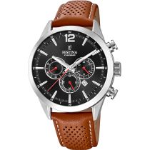 Festina F20542/6 Timeless Chronograph Mens Watch 44mm 5ATM