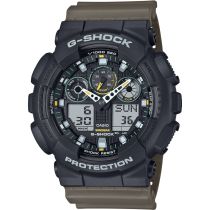 Casio GA-100TU-1A3ER Mens Watch G-Shock Classic 51mm 20ATM 