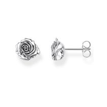 Thomas Sabo H2323-637-21 ear studs midnight rose silver Ladies