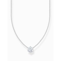 Thomas Sabo KE2210-051-14-L45V Silver necklace w. white zirconia pendant 