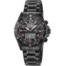Master Time MTGA-10921-22M Mens Watch Radio World Timer 44mm 5ATM