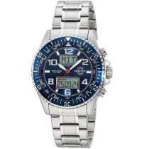Master Time MTGA-10922-32M Mens Watch Radio World Timer 44mm 5ATM