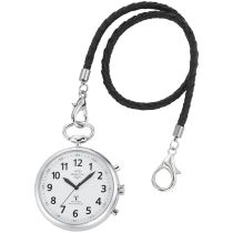 Master Time MTGA-10938-12M Radio-Controlled Quartz Talking Pocket Watch 40mm 