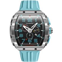 Nubeo NB-6088-02 Mens Watch Magellan Retrograde Chronograph 49mm 5ATM