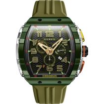 Nubeo NB-6088-05 Mens Watch Magellan Retrograde Chronograph 49mm 5ATM