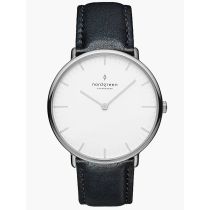 Nordgreen NR40SILEBLXX Mens Watch Native 40mm 3ATM 