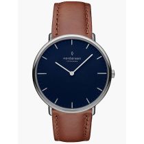 Nordgreen NR40SILEBRNA Mens Watch Native 40mm 3ATM 