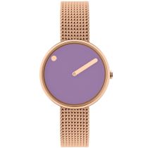 Picto 43303-1112 Ladies Watch Violet Glow 30mm 5ATM 