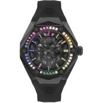 Philipp Plein PWPWA0524 Mens Watch The $kull Spikes 46mm 5ATM