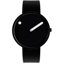 Picto 43361-0120B Black Silicone 40mm 5ATM 