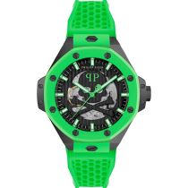 Philipp Plein PWPFA0624 Mens Watch Skeleton Royal Automatic 46mm 5ATM