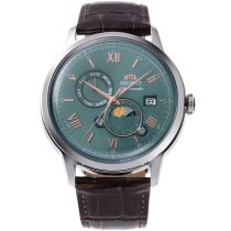 Orient RA-AK0805E30B Mens Watch Bambino Sun & Moon 41mm 3ATM 