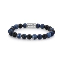 Rebel & Rose Bracelet Blue Rocks RR-80045-S-L mens