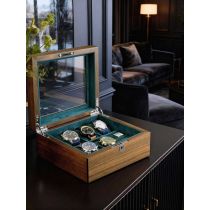 Rothenschild watch box RS-2440-W for 4 watches and cufflinks