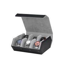 Rothenschild RS-3178-6-BL-GY Watch Storage Box Black-Grey [6]