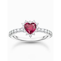 Thomas Sabo TR2484-013-10-52 ring romance silver Ladies