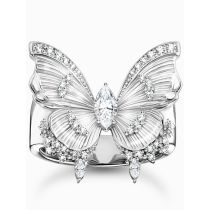 Thomas Sabo TR2495-051-14-58 Cocktailring butterfly silver Ladies