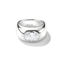 Thomas Sabo TR2520-051-14-58 Ring with white zirconia stone Silver Ladies