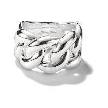 Thomas Sabo TR2521-001-21-58 Ring Braided bold Silver Ladies