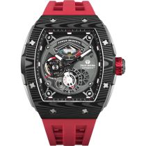 Tsar Bomba TB8210CF2-03 Mens Watch Elemental Carbon Fiber Automatic 45mm 5ATM 