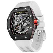 Tsar Bomba TB8218CF-EliteWhite Mens Watch Atomic Twin Interchangeable Automatic Watch 45mm 10ATM 