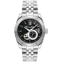 Thomas Sabo WA0411-201-203 Mens Watch Automatic Watch with Black dial 41mm 5ATM 