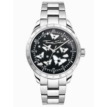 Thomas Sabo WA0432-201-203-34 Ladies Watch Butterflies silver colored 34mm 10ATM