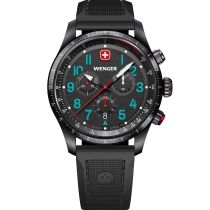 Wenger 01.0543.116 Mens Watch Terragraph Chrono 43mm 10ATM 