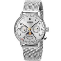 Zeppelin 7037M-1 Hindenburg LZ129 ladies watch moon phase 36mm 3ATM