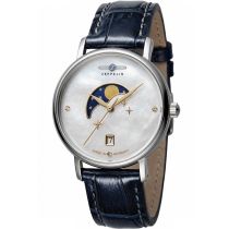 Zeppelin 7133-3 Ladies Watch Luna Moon Phase 36mm 5ATM 