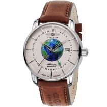 Zeppelin 8468-5 Mens Watch Atlantic Automatic 42mm 5ATM