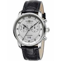 Zeppelin 8584-4 Mens Watch Friedrichshafen Chronograph 40mm 5ATM 