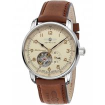 Zeppelin 9666-5 Mens Watch Méditerranée Automatic 40mm 5ATM