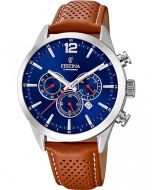 Festina F20542/3 Timeless Chronograph Mens Watch 44mm 5ATM