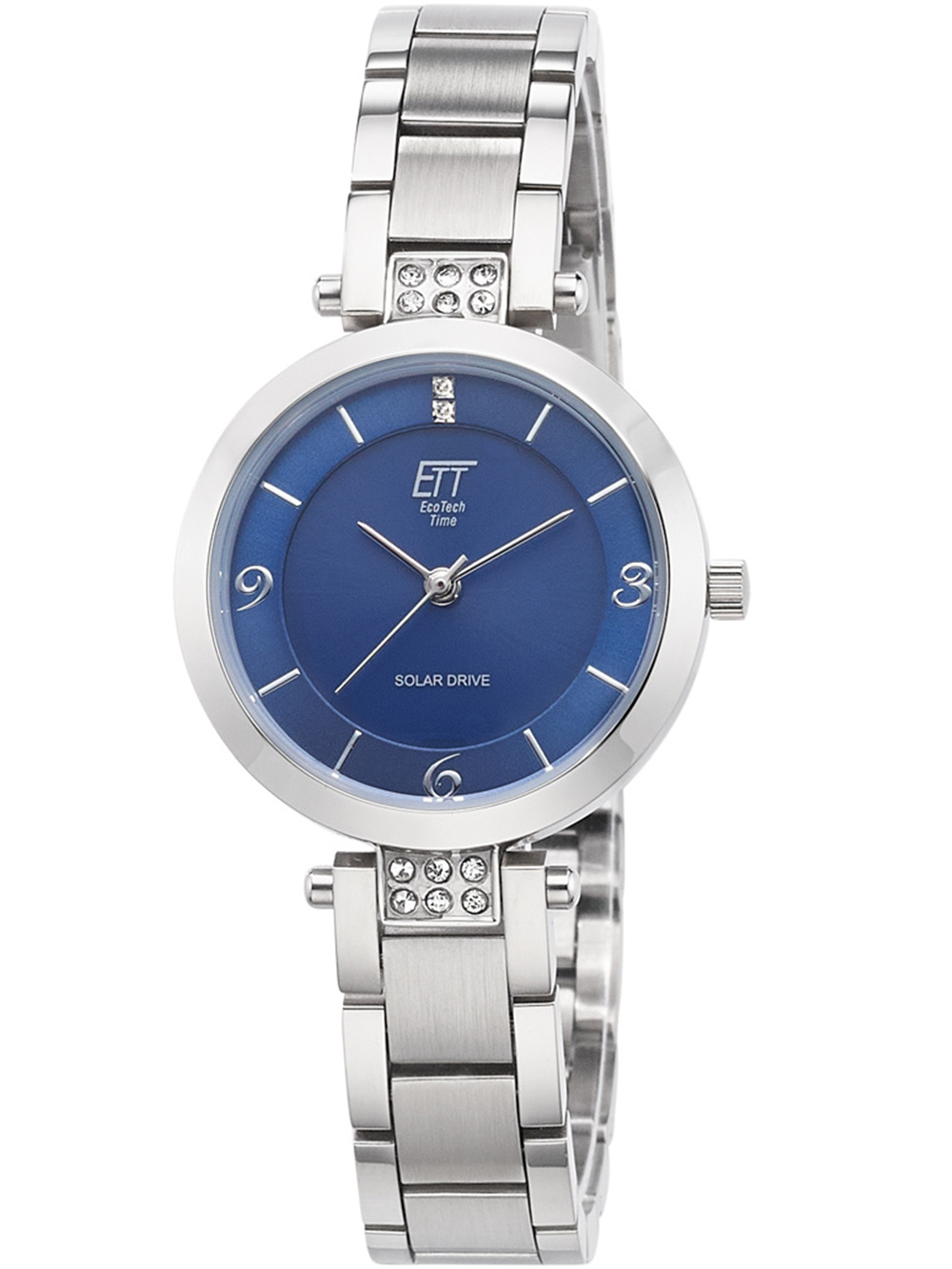 ETT ELS-12142-31M Diamond Lady Solar Drive Ladies Watch 30mm 5ATM BY ETT Eco Tech Time - Watches available at DOYUF