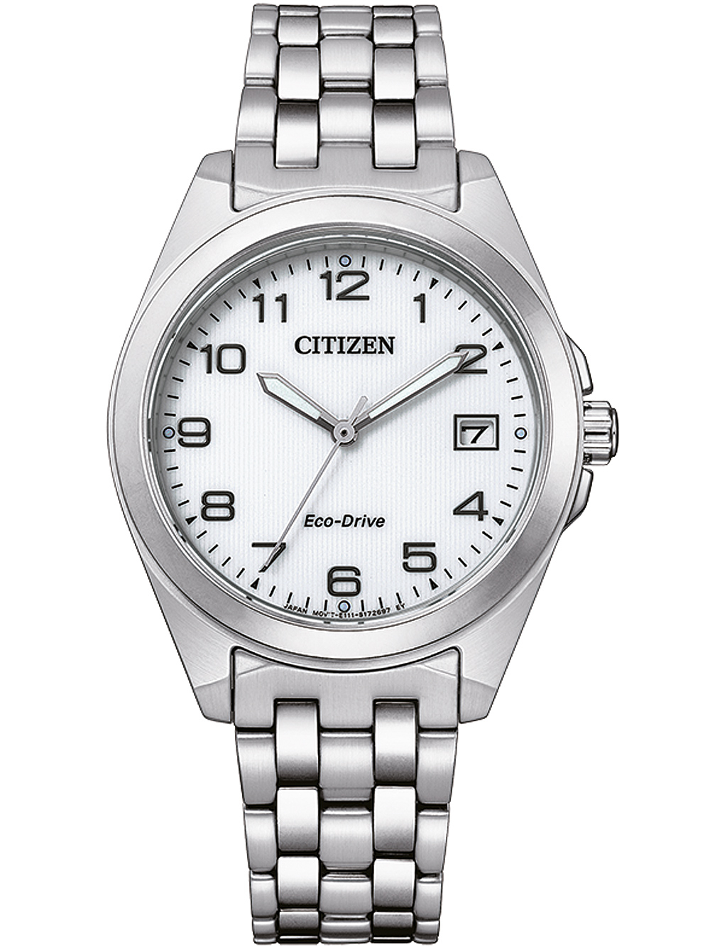 Citizen Damen Solar Armbanduhr EO1210-83A silber 36mm|100m