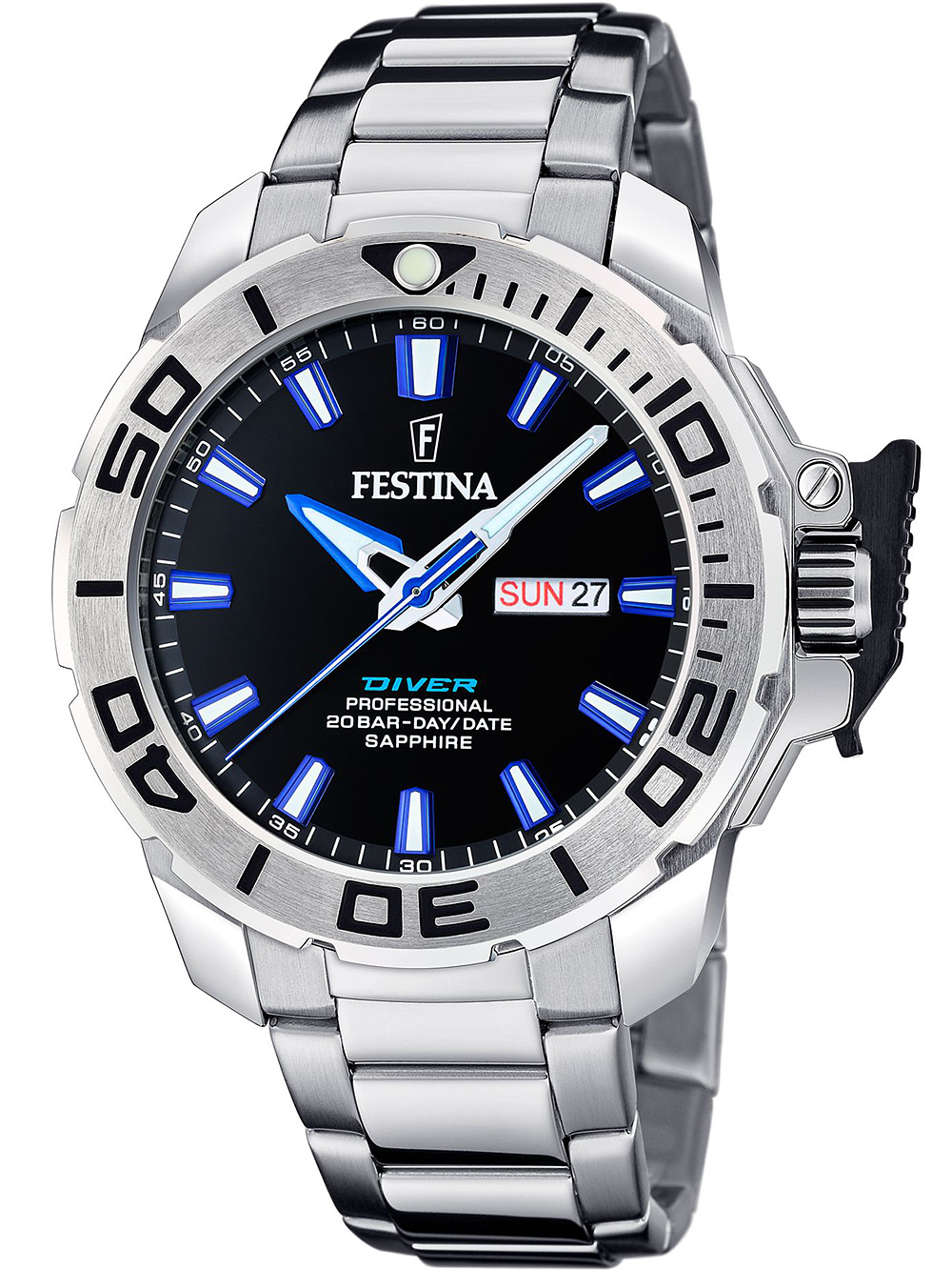 Festina F20665/3 Diver Mens Diving Watch 46mm 20ATM BY Festina - Watches available at DOYUF