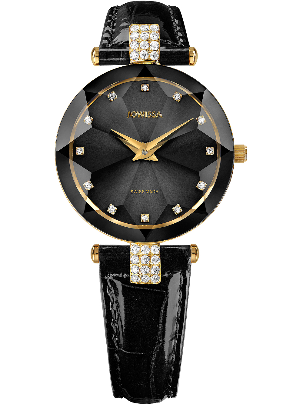 Jowissa J5.614.M Facet Strass ladies 29mm 5ATM BY Jowissa - Watches available at DOYUF