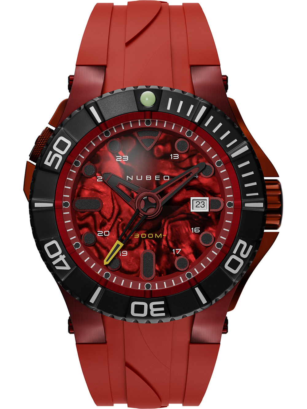 Nubeo NB-6054-07 Mens Watch Manta Automatic 54mm 30ATM BY Nubeo - Watches available at DOYUF