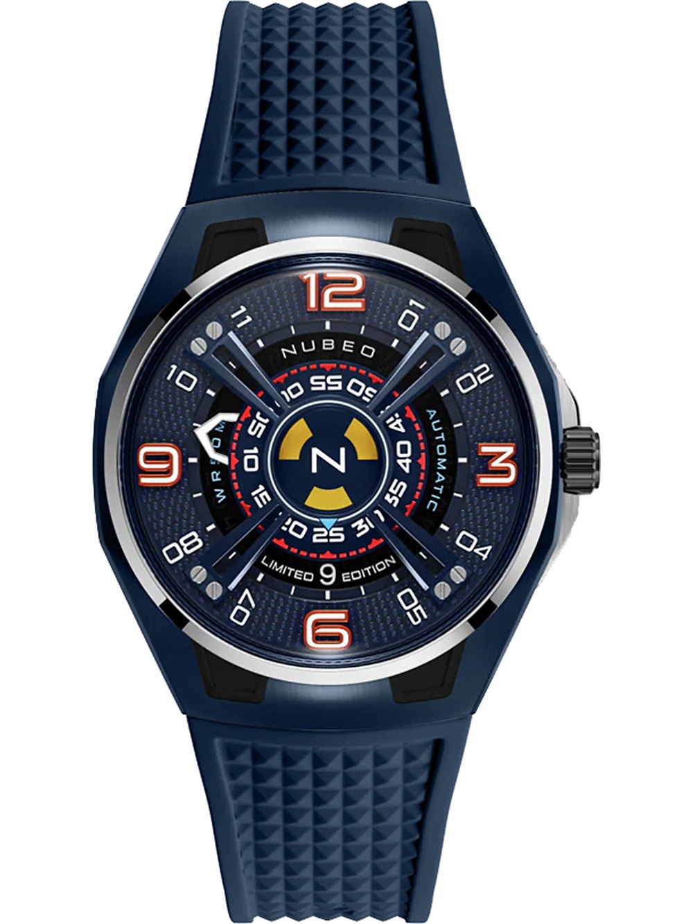 Nubeo NB-6094-03 Mens Watch OAO Automatic Limited Edition 44mm 5ATM  BY Nubeo - Watches available at DOYUF