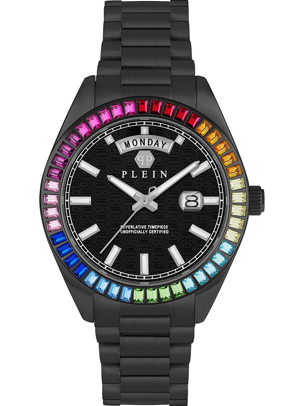 Philipp Plein PWPNA0624 Rock Couture Day-Date BY Philipp Plein - Watches available at DOYUF