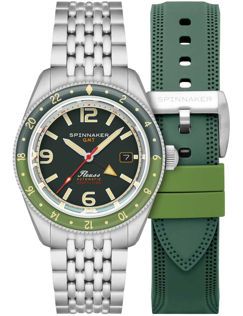 Spinnaker SP-5120-44 Mens Watch Fleuss GMT Automatic Set 43mm 15ATM BY Spinnaker - Watches available at DOYUF