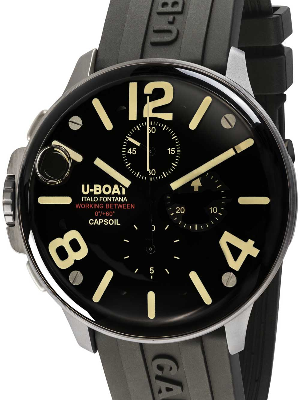 U-Boat 8111/E Capsoil Chrono SS 45mm 10ATM BY U-BOAT - Watches available at DOYUF