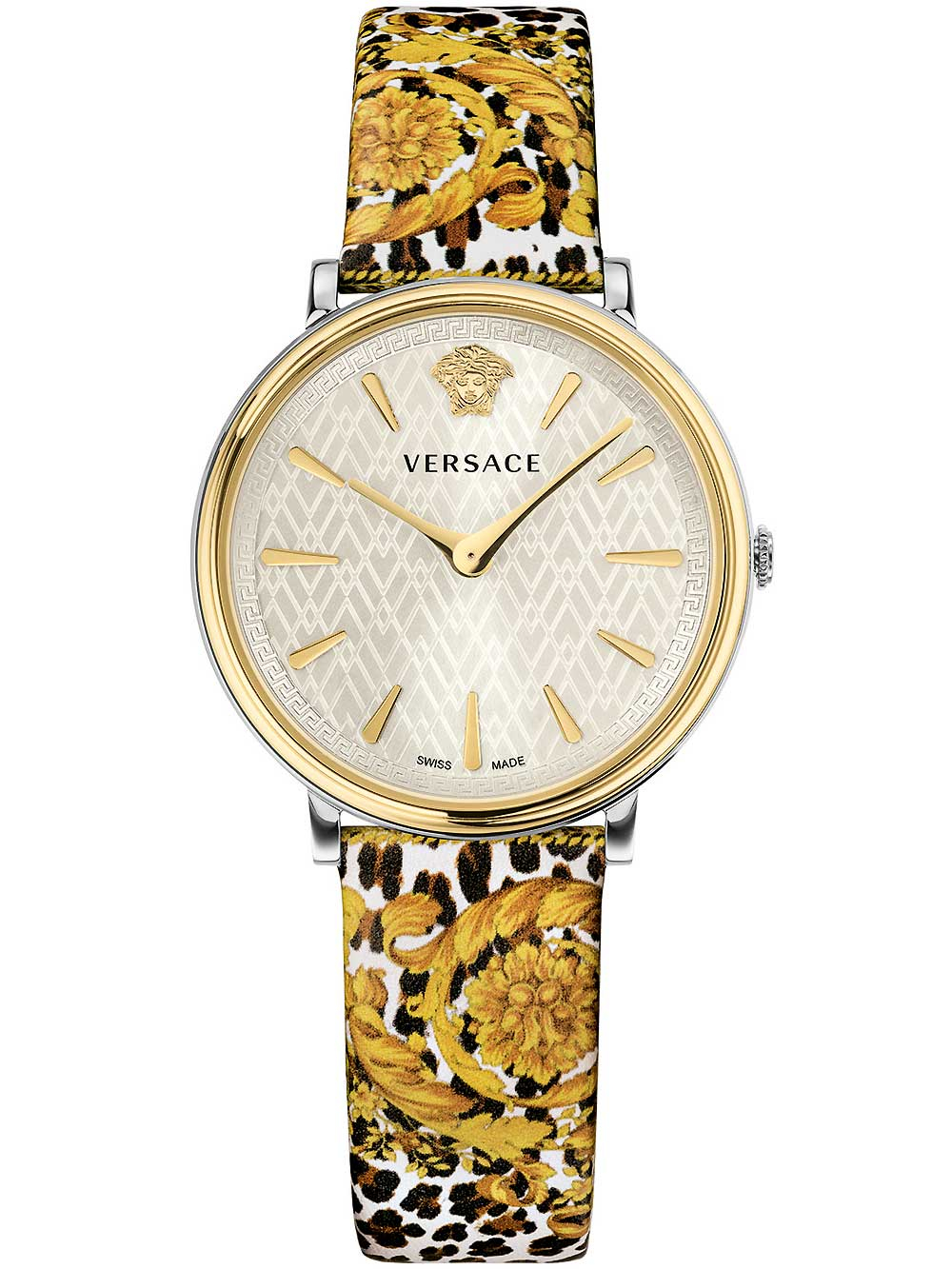Versace VBP120017 V-Circle ladies watch 36mm 5ATM BY Versace - Wristwatch available at DOYUF