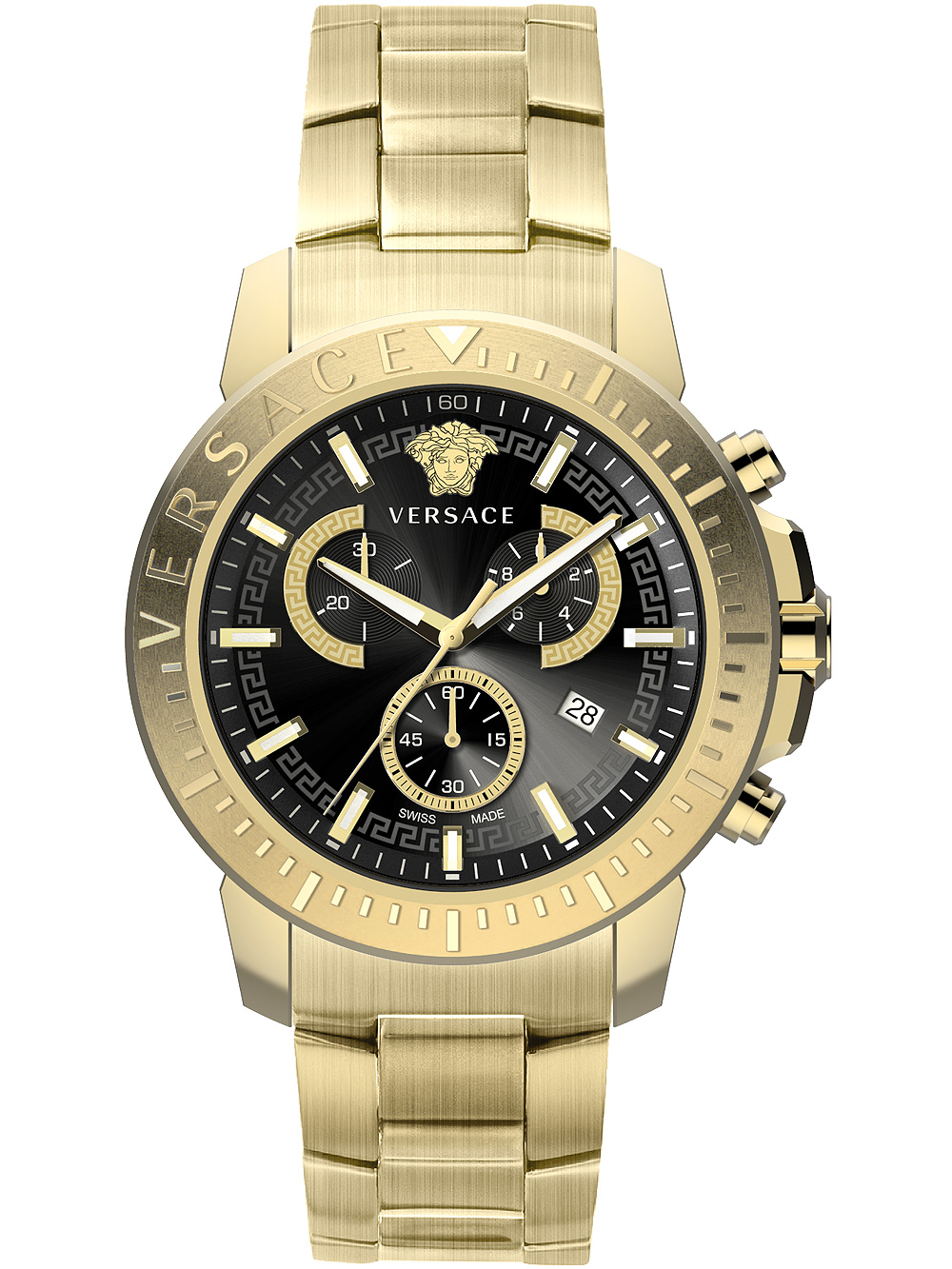 Versace VE2E00921 New Chronograph Mens Watch 45mm 5ATM BY Versace - Watches available at DOYUF