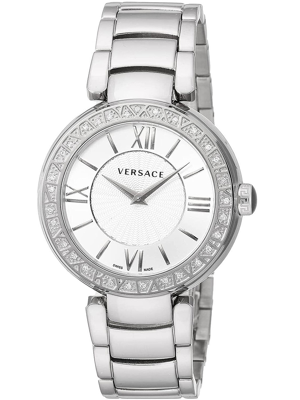 Versace VNC160015 Leda Ladies Watch 38mm 5ATM BY Versace - Wristwatch available at DOYUF