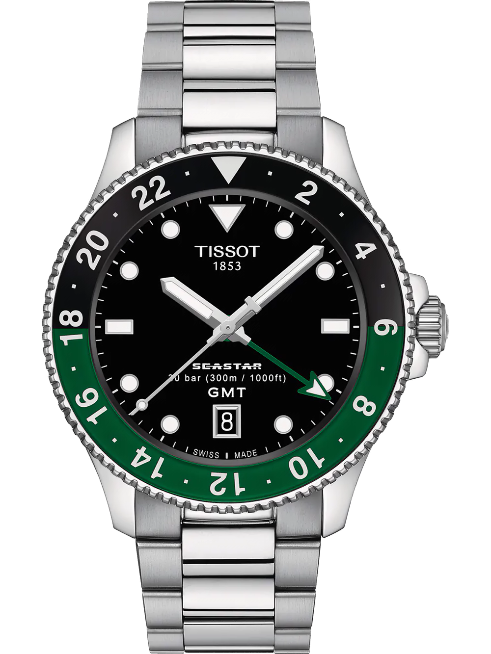 Beispiel einer GMT Uhr der Marke Tissot